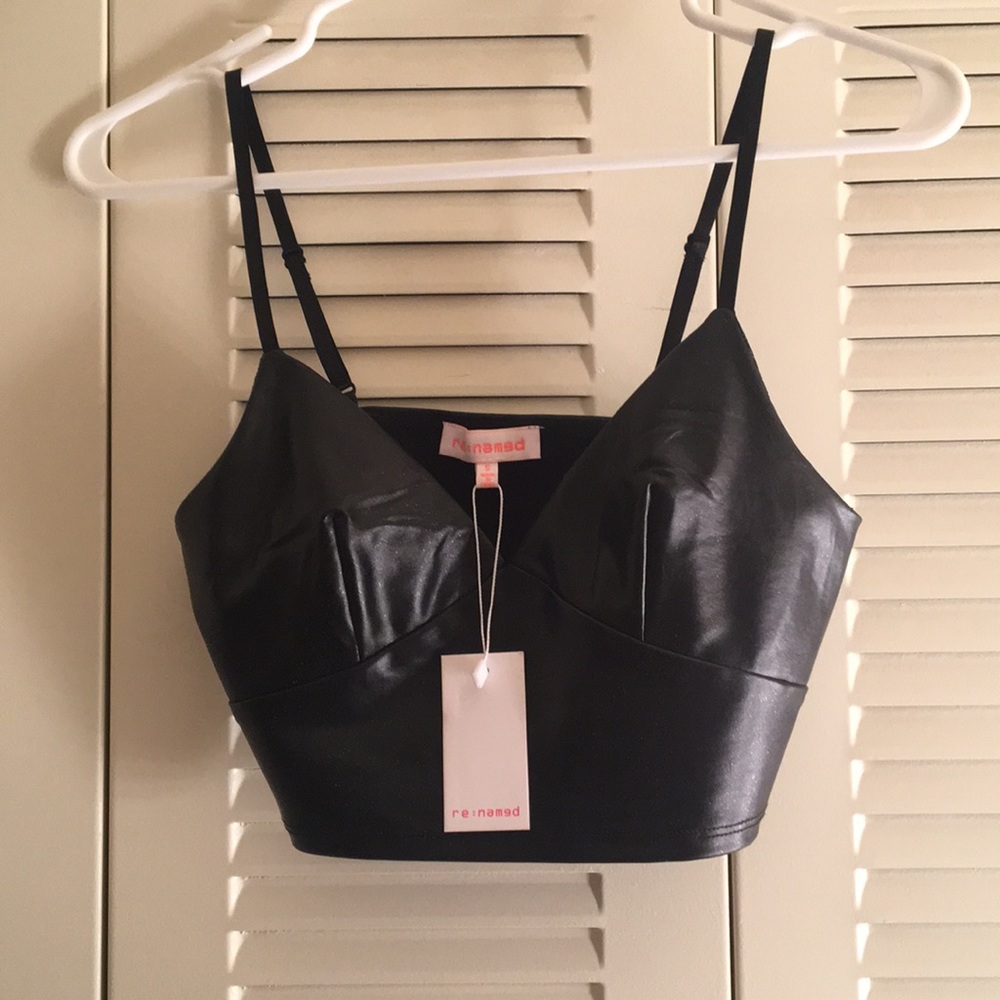 Dolls Kill wet n wild sparkle crop top